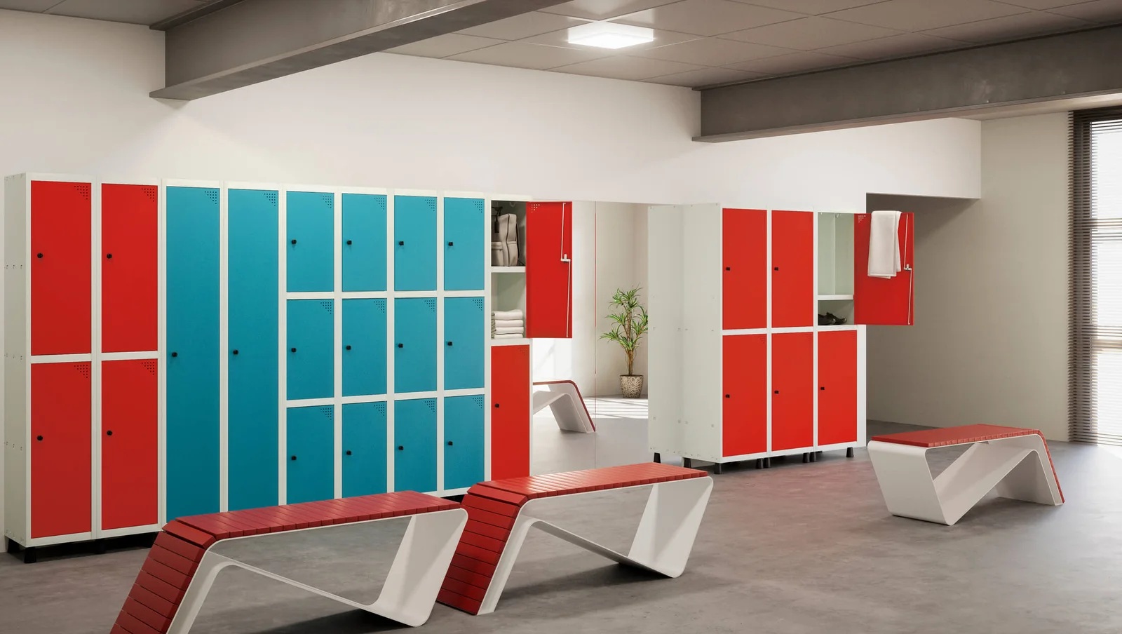 Linha Aço Roupeiros